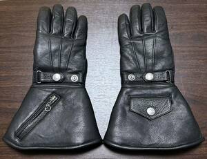 Schott ショット 3149024-09 ライダース グローヴ WINTER GLOVE LONG ウィンターグローブ ロング 革手袋 M