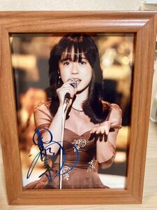 [ free shipping ] Nakamori Akina * frame attaching photograph of a star photograph photo 