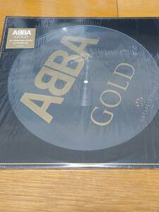 送料無料【アナログ2LP ABBA　Gold Greatest Hits 180g重量盤 ピクチャーレコード】