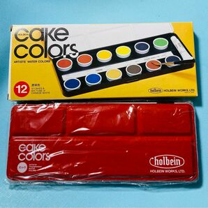 cakecolors 固型水彩　12色　絵の具