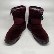 即決!限定! THE NORTH FACE Nuptse Bootie 28cm NF51682 ベロア調 あずき色系 / ノースフェイス ヌプシブーティ ブーツ_画像5