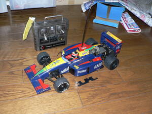 昭和レトロ 京商 1/10 R/C ラジオコントロール 049 エンジン F1レーサー エスポラルース 90 中古