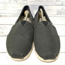 R5146bh【TOMS トムス】ローカット スニーカー ブラック 黒 メンズ 26cm シューズ 靴 スリッポン エスパドリーユ_画像5