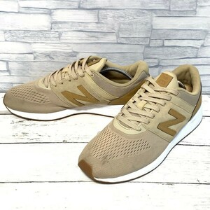 R5371bE New Balance ニューバランス スニーカー ベージュ×ブラウン 28cm メンズ ローカット シューズ 靴 カジュアル 軽量 MRL24CRB