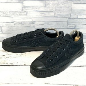 R5386bE CONVERSE コンバース スニーカー ブラック 23.5cm レディース BREAKSTAR SK OX + ブレイクスタースケートOXプラス スエード