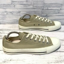 R5404bE CONVERSE×MHL. コンバース スニーカー ベージュ系 サイズ24.5cm レディース ローカット オールスター チャックテイラー シューズ_画像3