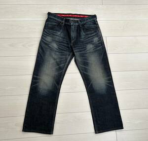 ★エドウィン EDWIN EDGE OF BLUE JEANS EGF503 デニムパンツ ジーンズ 32 日本製★