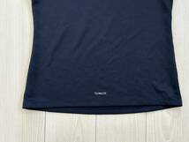 ★アディダス adidas ClimaLITE 半袖Tシャツ Mサイズ 紺 速乾/ドライ★_画像5