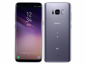 SIMフリー☆au ○判定 Galaxy S8 SCV36 グレイ 新品未使用品☆