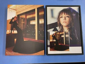 送料無料★浜崎あゆみ Remember you 限定盤/豪華BOX仕様(CD+2Blu-ray+写真集) ポストカード付 スマプラ対応★ほぼ新品 美品 *MP@1*V*036