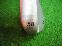 テーラーメイド ウエッジ ミルドグラインド4 MILLED GRIND4 58度 バンス11 モーダス ツアー105 (S) MODUS3 TOUR105 MG4 *MP@1*L*050_画像5