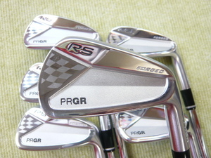 中古良品☆PRGR プロギア RS FORGED アイアン (2016) 6本セット スペックスチール M43(S)☆アールエス フォージド*MP@1*Q*116