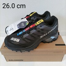 26.0㎝ 新品 SALOMON XT-4 OG ブラック 人気 定番 サロモン XT-6 26cm_画像1