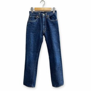 美品 1960年代 LEVI'S リーバイス 502 66モデル ビッグE デニムパンツ ジーンズ ヴィンテージ 裾上げなし オリジナル W28 L33