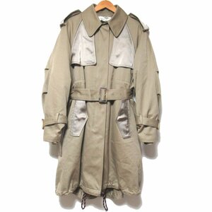 美品 GOLDEN GOOSE DELUXE BRAND ゴールデングース 2019年モデル リバーシブルライナー デザイン トレンチコート Sサイズ ベージュ