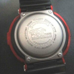 ジャンク品 CASIO カシオ G-SHOCK ジーショック GAUSSMAN ガウスマン クォーツ アナデジ メンズウォッチ 腕時計 AW-571E レッドの画像3