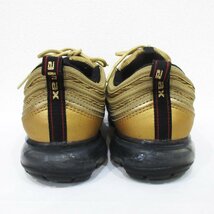 美品 NIKE ナイキ AIR VAPORMAX 97 エア ヴェイパーマックス97 スニーカー AJ7291-700 28cm メタリックゴールド_画像5