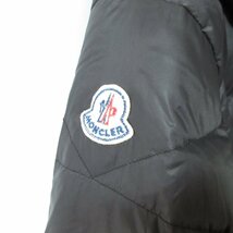 良品 MONCLER GRENOBLE モンクレールグルノーブル 初期 KARAKORUM カラコルム 2WAY フード ダウンジャケット 3 ブラック 012_画像6