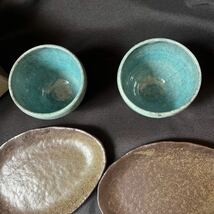 ペアコーヒー　器セット　作山窯　高井宣泰作　美濃焼　和食器 茶碗 茶器_画像2