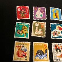 ③日本の古い切手　コレクション　1955年他_画像3