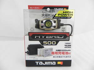 [C1092]新品/未開封 Tajima LEDヘッドライト LE-E501D-SP 500ルーメン ハイブリット式ハイパワー 送料510円～♪