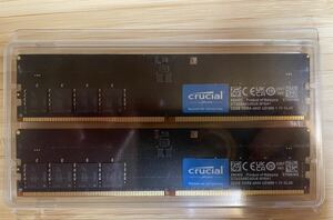 crucial CT2K32G48C40U5 DDR5 4800 64GB 32gb2枚