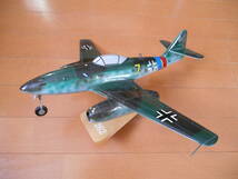 スケール不明　メッサーシュミット　Me-262 ソリッドモデル　全長約33cm_画像4