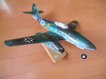 スケール不明　メッサーシュミット　Me-262 ソリッドモデル　全長約33cm_画像5