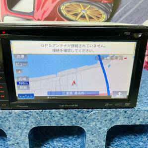 動作保証付★V8346/カロッツェリア AVIC-MRZ66 SDナビ 地図2010年 TVワンセグ Bluetooth内蔵 CD DVD再生OK の画像6