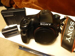 ソニー SONY α65 SLT-A65V ボディ 動作品