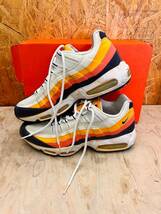 未使用 タグ付き 日本未発売? NIKE AIR MAX 95 28.5cm オレンジ ネイビー ホワイト　スニーカー シューズ　ナイキ　　SA0101_画像6