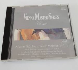 【☆JN-0255】中古品/VIENNA MASTER SERIES Classic/Kleine Stucke groBer Meister VOL.1/クラッシック/CD【HK】