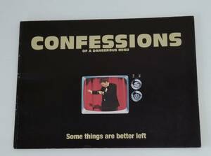 【☆JNー0266】★中古品★パンフレット CONFESSIONS OF A DANGERROUS MIND☆HY