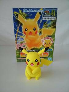 【☆JN-0337】バンダイ ポケプラNo.41 ポケモンプラモコレクション ピカチュウ 塗装済完成品　[KO]