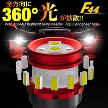 T10 T16 LED バルブ 10個 12V 16SMD 6000K ホワイト CANBUS キャンセラー ポジション ナンバー灯 メーター パネル球 明るい 爆光 車検対応_画像3