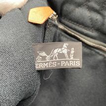 HERMES エルメス フールトゥ フールトゥPM キャンバス トートバッグ ブラック 黒_画像8