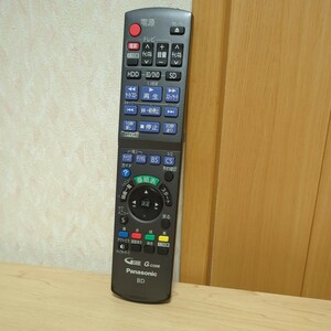 送料無料即決　Panasonic ＢＤレコーダー DMR-BW970 用リモコン N2QAYB000346 動作確認済 さかな