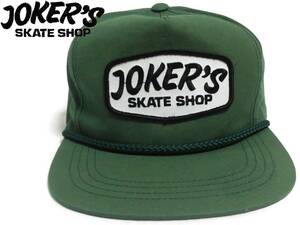 ジョーカーズ スケート ショップ JOKER'S SKATE SHOP コットンキャップ ★帽子 スケートボード スケーター スケートボーダー