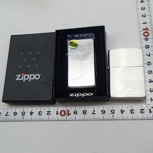 ◎LUCKY STRIKE ラッキーストライク ZIPPO ジッポ 2点/ ライター 喫煙グッズ 喫煙具 着火未確認◎KM