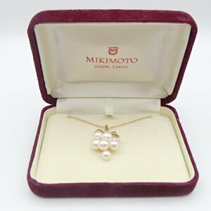 ◎MIKIMOTO ミキモト パール ネックレス / K14 丸玉5.8㎜ 約4.7g/ 真珠 アクセサリー ◎KS