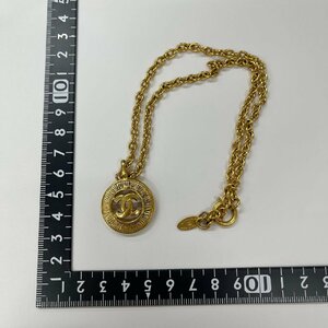 ◇CHANEL シャネル チェーン ネックレス/ ゴールド / ココマーク アクセサリー◇SA