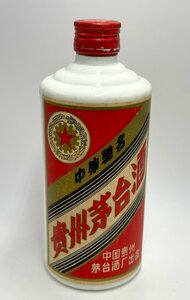 ◆古酒　未開栓　貴州茅台酒　1987年　マオタイ酒　五星麦ラベル　KWEICHOW MOUTAI　中国酒　白酒　陶器　総重量約931g◆KU