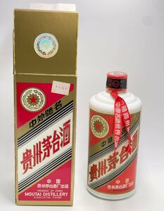 ◆古酒　未開栓　貴州茅台酒　2000年　マオタイ酒　五星麦ラベル　KWEICHOW MOUTAI　中国酒　白酒　陶器　総重量約947g　53％/500ml◆KS