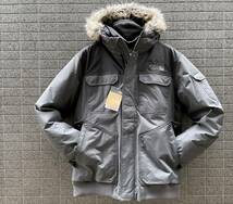 ◆モデル出品◆新品 Lサイズ ノースフェイス ゴッサム パーカー付グースダウンジャケット550 グレー/黒 The North Face GOTHAM 3 メンズ_画像3