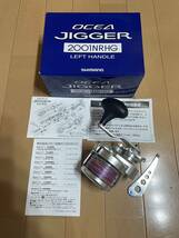 12オシアジガー 2001NR-HG シマノ 左ハンドル　ラインストッパー　付き　OCEA JIGGER SHIMANO orライン付き_画像1