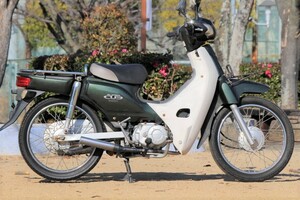 ホンダ　スーパーカブ AA04.AA09用 Bokanマフラー NO.2 FI用 50φ 耐熱クリア SECRETSPEED　エコ包装で送料もeco