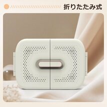 送料無料 パネルヒーター 足元 3面 折りたたみ デスク下 遠赤外線 ペット 温度調節 防水 トイレ オフィス 薄型 こたつ 机下 電気sg137_画像2