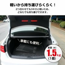 送料無料 カースロープ 2個 5t ローダウン車 アシスト ジャッキアップ補助 タイヤ交換 整備用 カーランプ メンテナンス スロープ 車 ee362_画像4