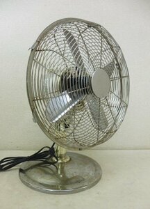 10073* Showa Retro electric fan silver metallic ru Vintage do cow car 2006 year made *