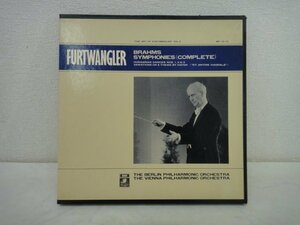 10088 ■ レコード　FURTWANGLER フルトヴェングラーの芸術　第2巻　WF10-13　BRAHMS SYMPHONIES (COMPLETE) 4枚組　ボックスセット ■